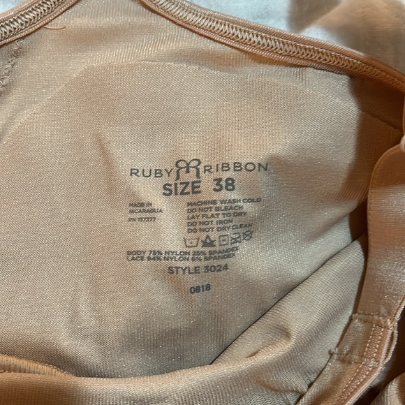 Ruby Ribbon lace cami - Picture 2 of 4